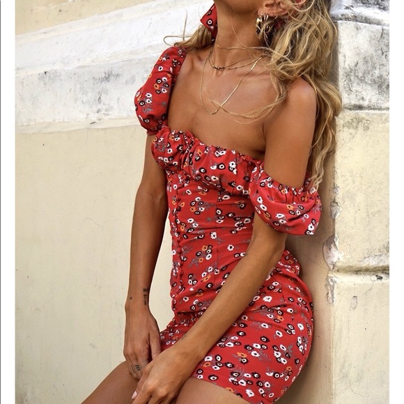 Rat and Boa Bambi Dress Floral Peasant Prairie Size XS - Picture 4 of 10